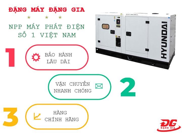 Địa chỉ bán máy phát điện Hyundai DHY 18KSEm