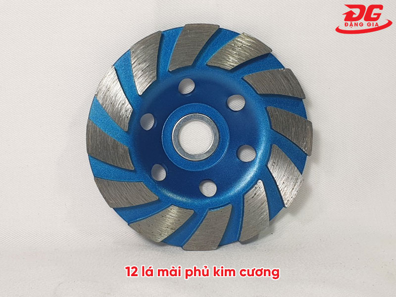 Đĩa mài bê tông 100 mm 12 lá mài