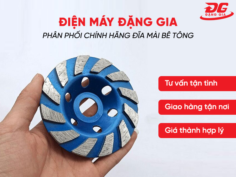 Lưỡi mài bê tông 100mm chính hãng tại Đặng Gia