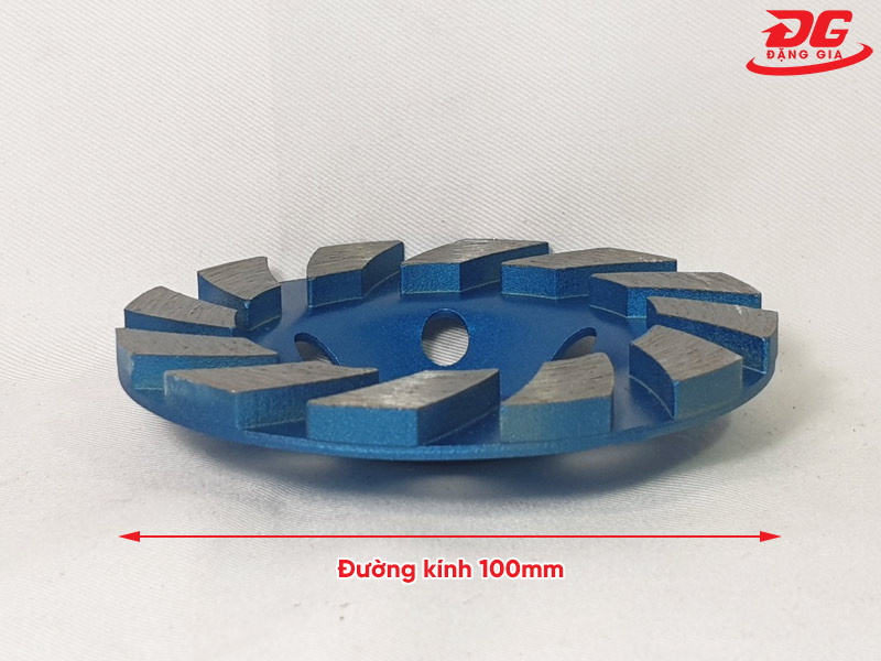 Đá mài nền bê tông 100mm