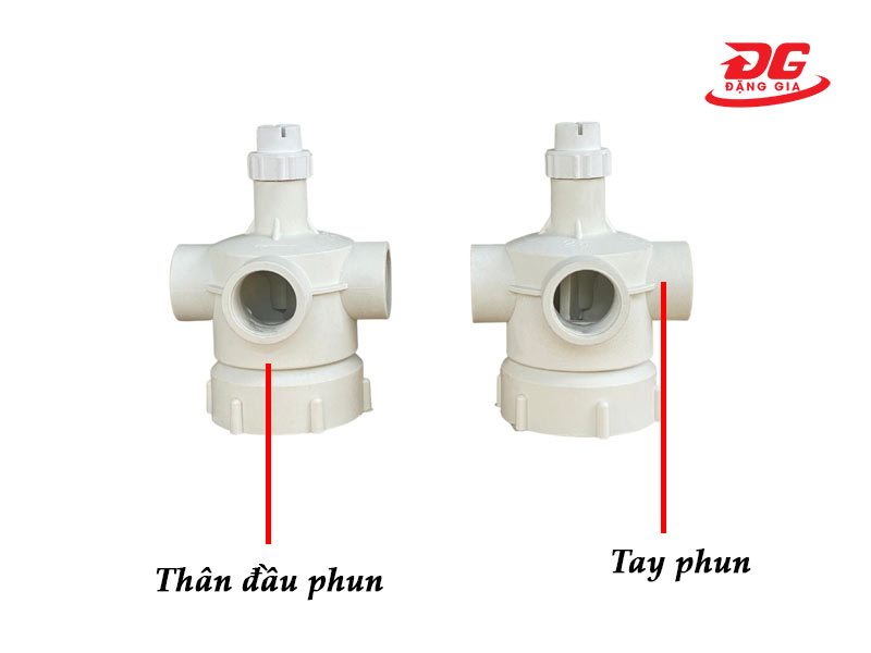 Cấu tạo đầu phun nhựa tháp giải nhiệt DN 76