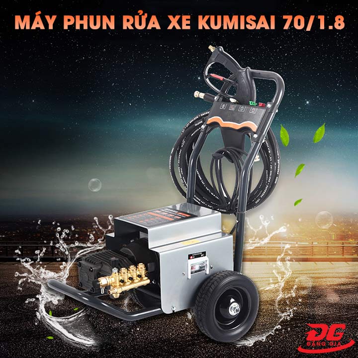 Máy phun rửa xe Kumisai 70/1.8