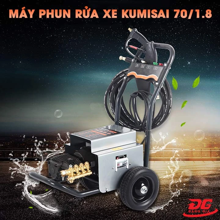 Máy phun rửa xe Kumisai 70/1.8