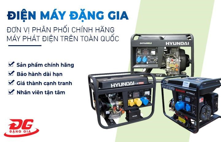 Địa chỉ bán máy phát điện Hyundai DHY 6000LE