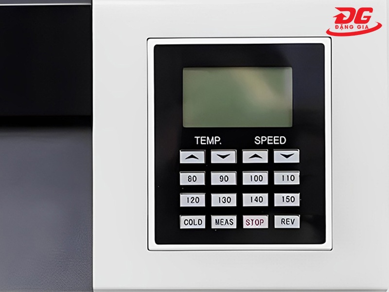 Màn hình LCD và những phím bấm điều chỉnh mức nhiệt