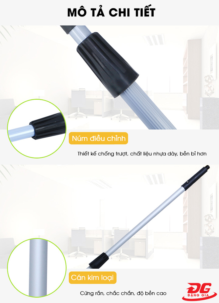 các chi tiết được thiết kế chắc chắn