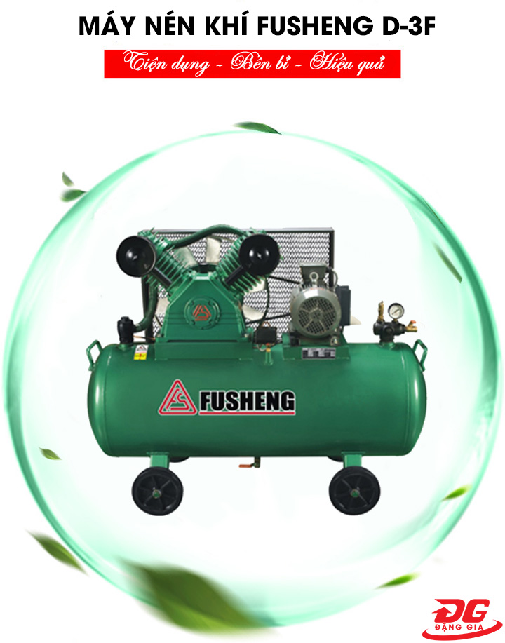 Máy nén khí Fusheng D-3F được đánh giá là sản phẩm chất lượng, đáng để đầu tư
