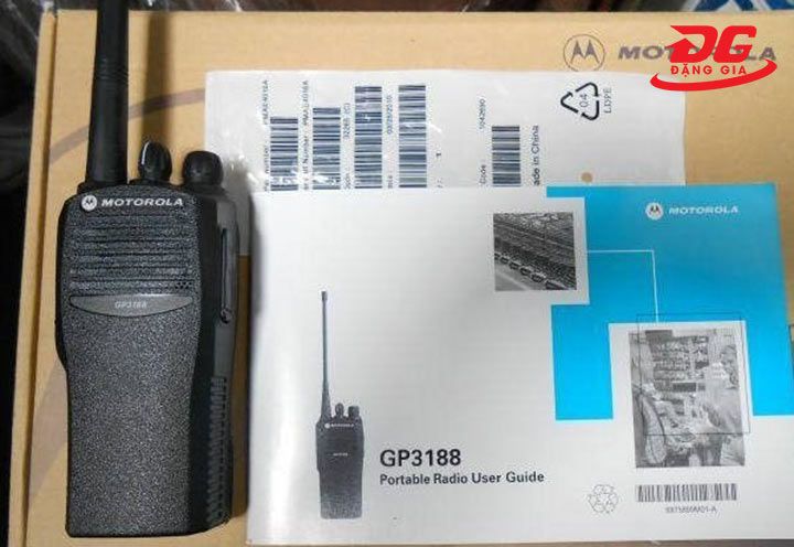 Cách sử dụng bộ đàm cầm tay Motorola GP 3188