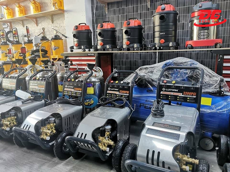Máy rửa xe là sản phẩm chủ lực làm nên tên tuổi cho thương hiệu Lutian