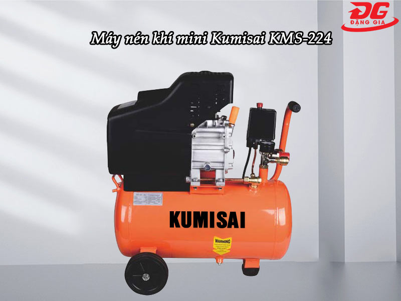 Máy bơm khí nén mini Kumisai KMS-224