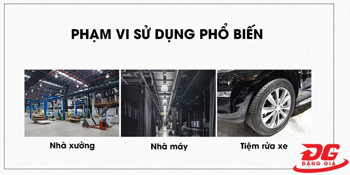 ứng dụng của máy nén khí Fusheng VA80(3HP)