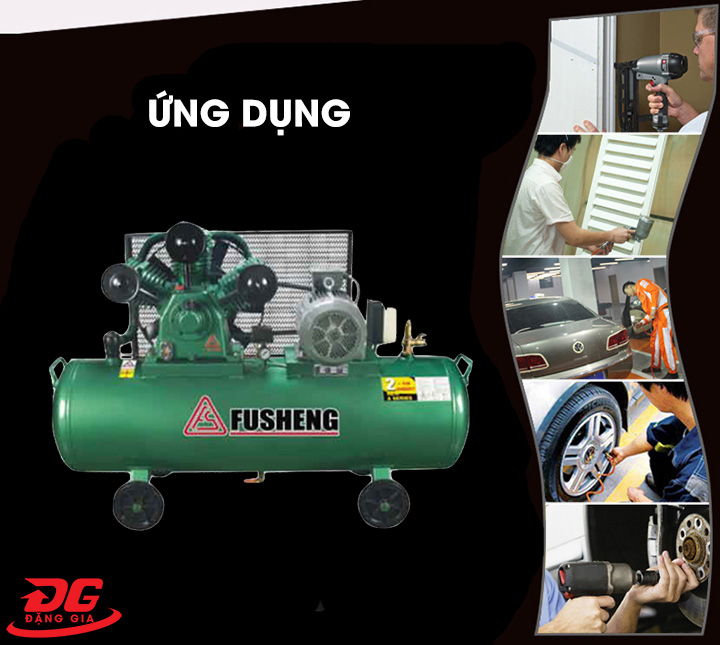 Ứng dụng của Máy nén khí Fusheng TA80