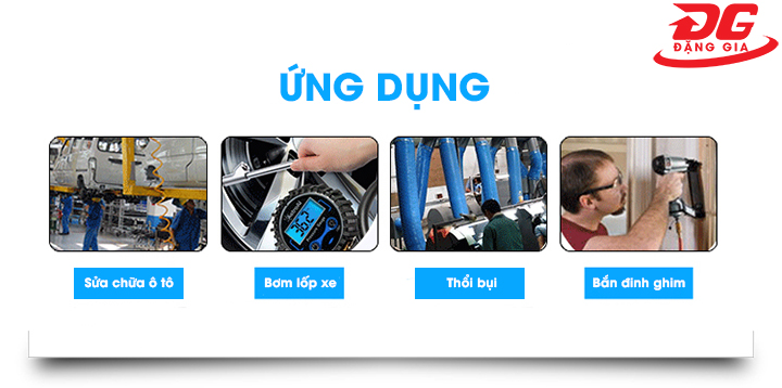 ứng dụng của Máy nén khí Fusheng VA-100