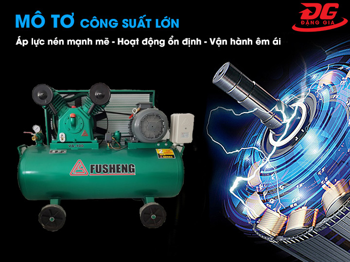 motor Máy nén khí Fusheng VA-100
