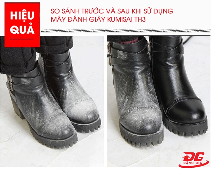 Hiệu năng làm việc tối ưu của máy đánh giày Kumisai TH3