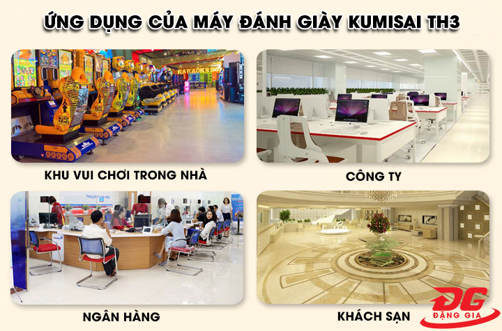Kumisai TH3 được ứng dụng trong nhiều môi trường khác nhau