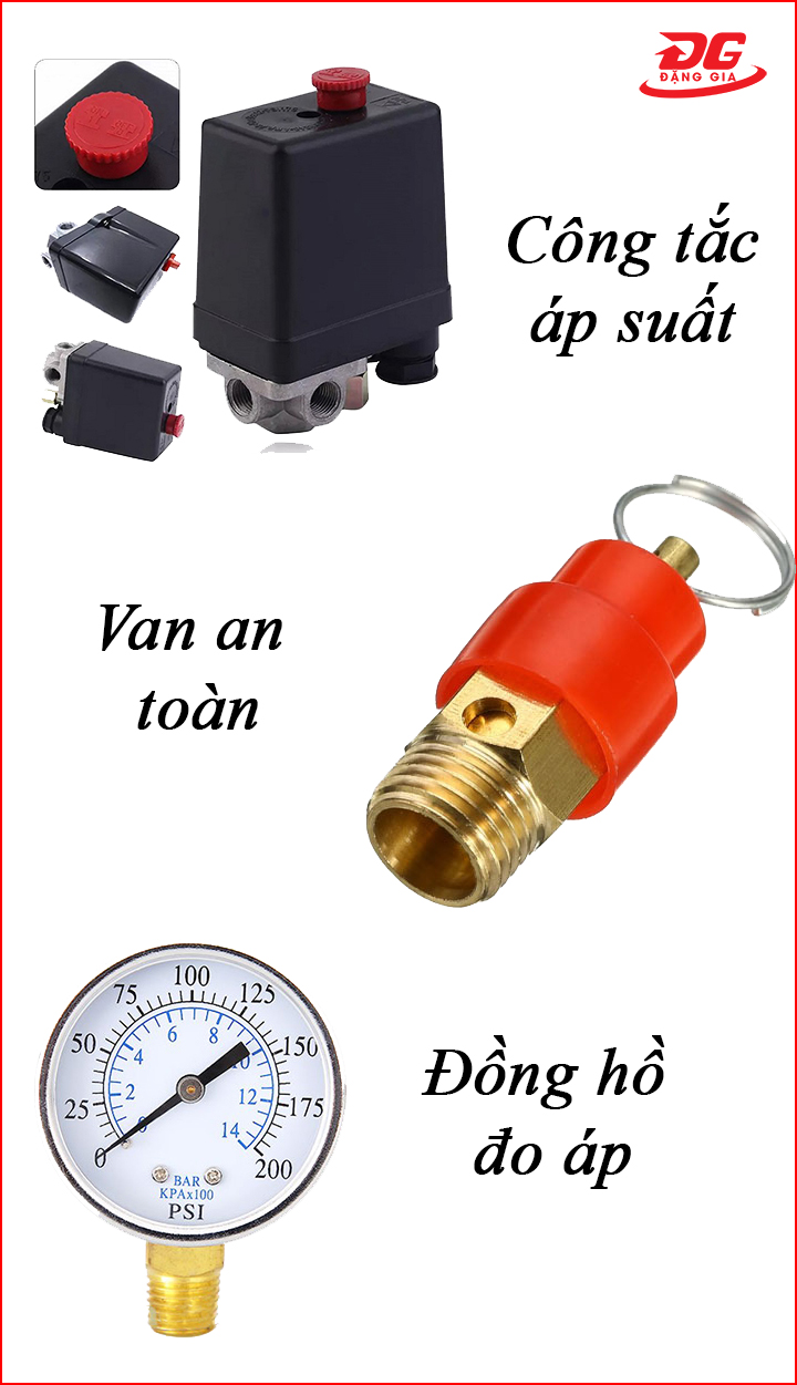 Một số linh kiện khác của máy
