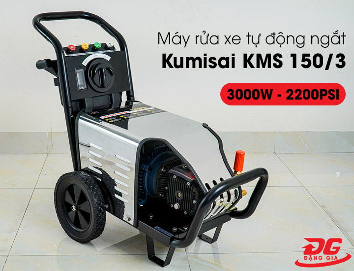 Máy rửa xe tự động ngắt Kumisai KMS 150/3