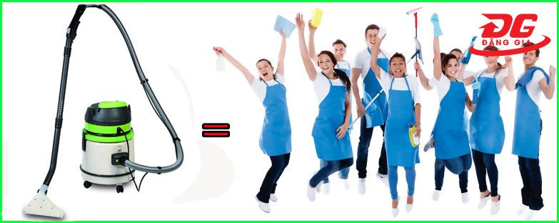 Thiết bị đảm bảo hiệu quả vệ sinh tương đương một đội ngũ nhân viên lau dọn thủ công