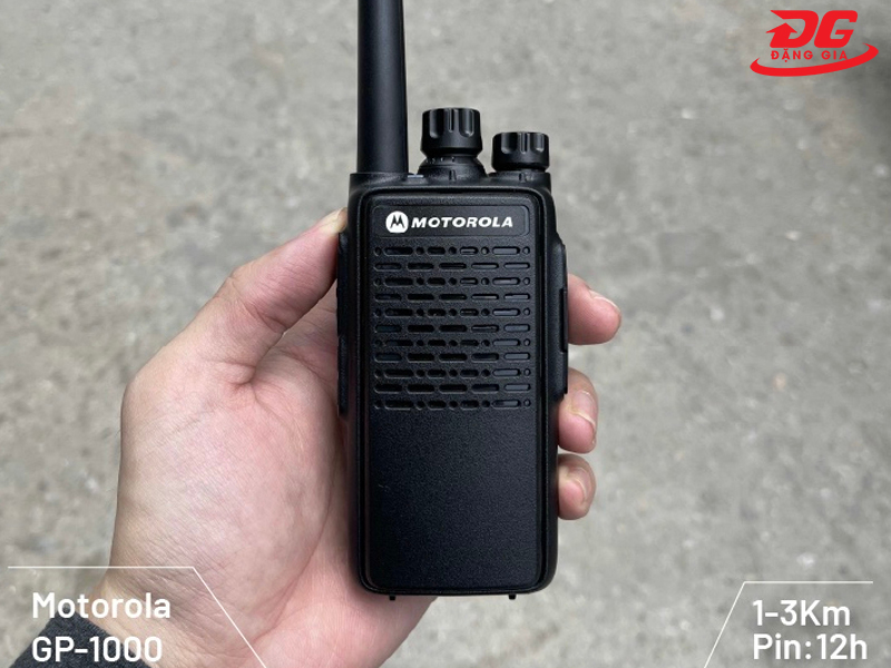 Một số lưu ý quan trọng khi sử dụng bộ đàm Motorola GP 1000