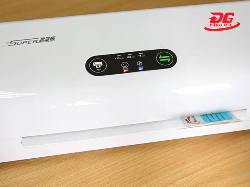miếng ép bị cong, bạn có thể chuyển sang chế độ ép nguội