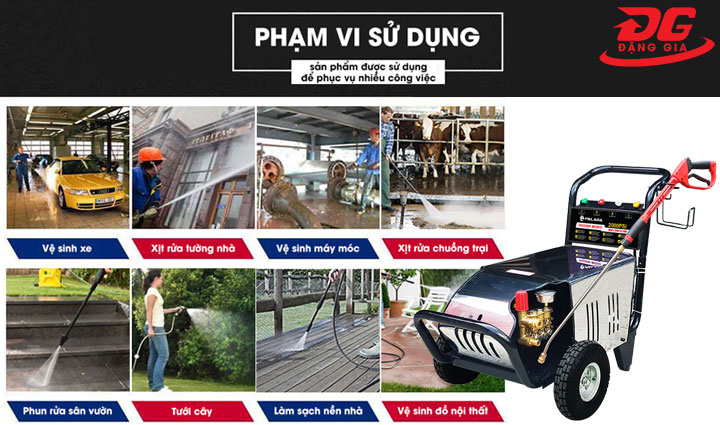 Ưu điểm của máy rửa xe Palada