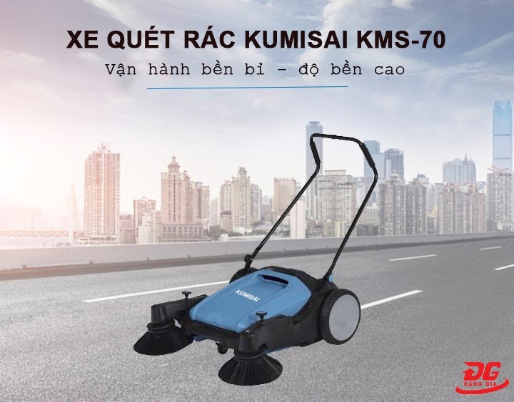 xe quét rác kumisai kms 70