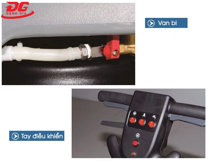 tay cầm điều khiển chắc chắn của model Kumisai KMS-202