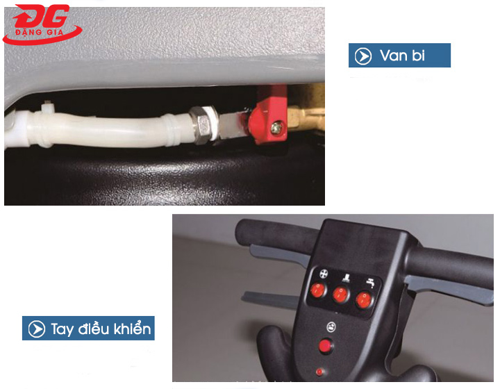 tay cầm điều khiển chắc chắn của model Kumisai KMS-202
