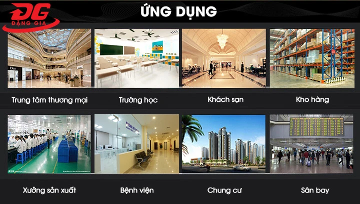 Model Kumisai KMS2A được ứng dụng trong nhiều không gian khác nhau
