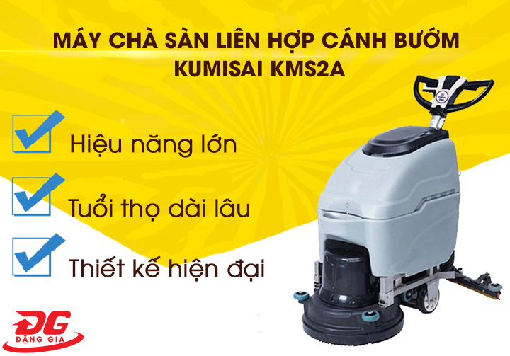 máy chà sàn liên hợp cánh bướm Kumisai KMS2A