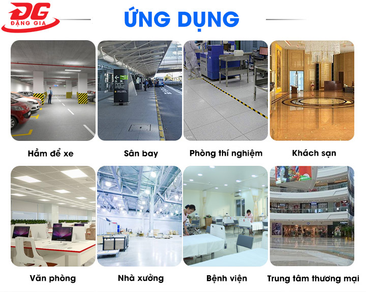 Sản phẩm được ứng dụng trong nhiều không gian khác nhau