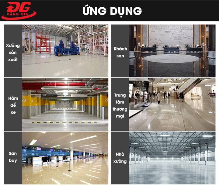 Sản phẩm được ứng dụng trong nhiều không gian làm việc khác nhau