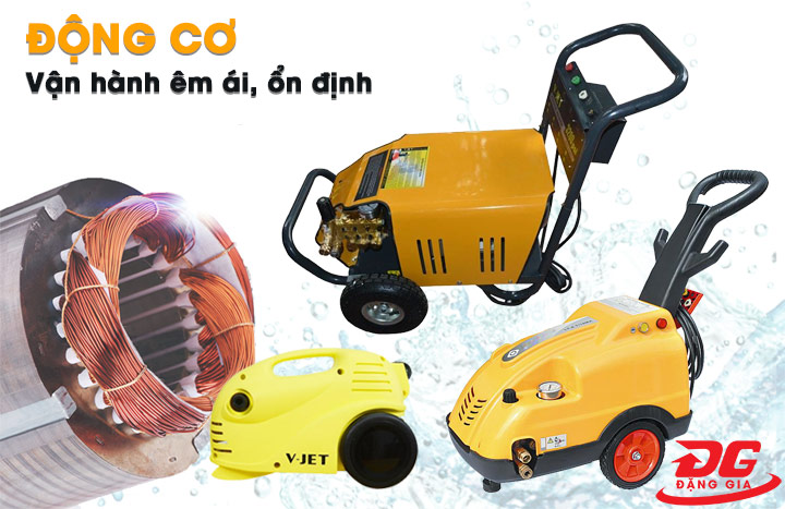 Động cơ bên trong máy vận hành mạnh mẽ, ổn định