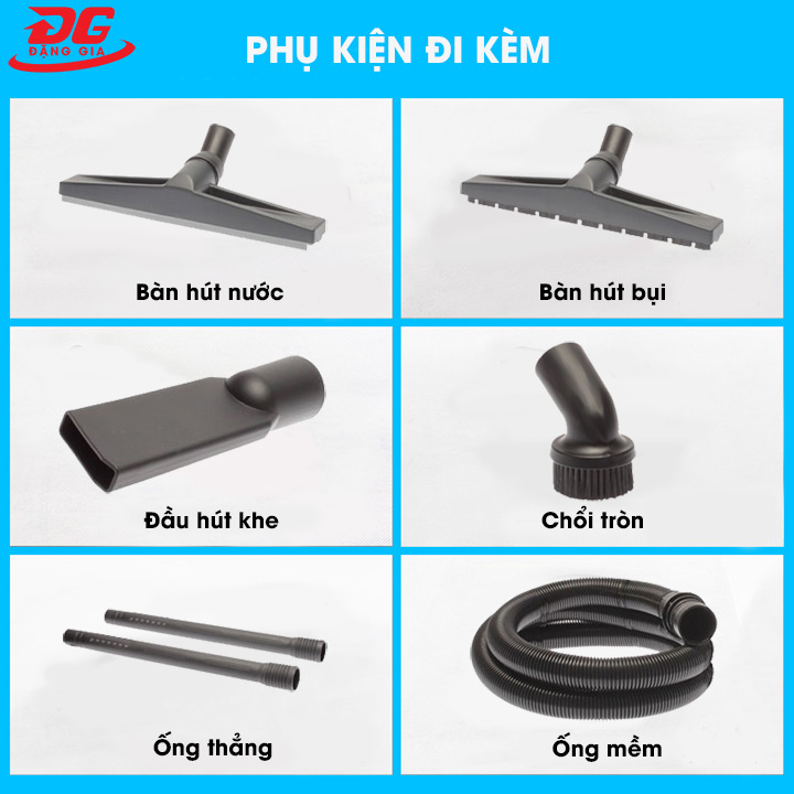 phụ kiện đi kèm Máy hút bụi khô ướt IPC GS3/78 W&D DFS