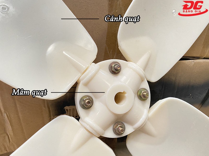 Cấu tạo cánh quạt D770mm lắp cho tháp tản nhiệt