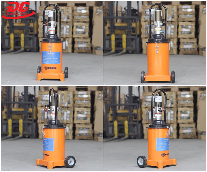 máy bơm mỡ Kumisai 2L KMS-12S 
