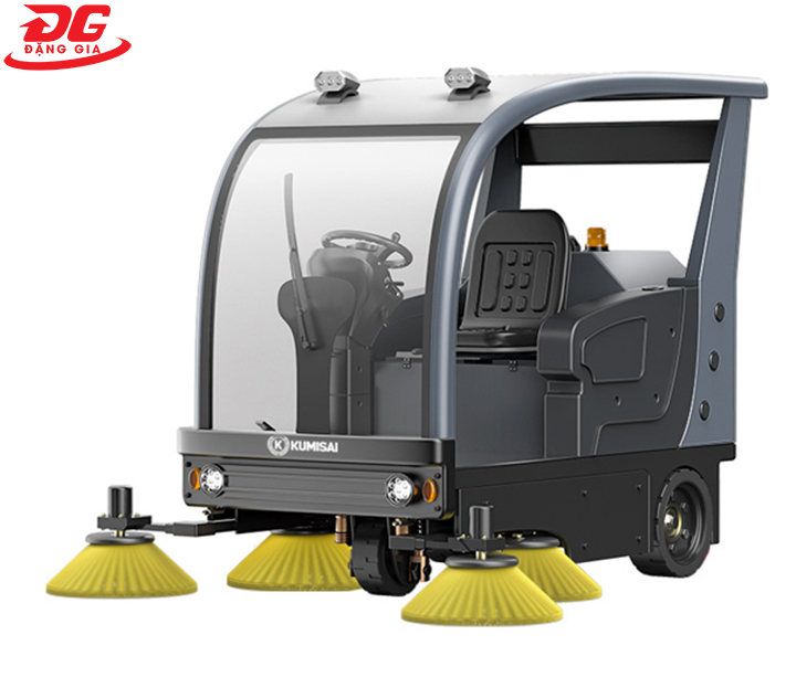 Xe quét rác ngồi lái Kumisai KMS-S9
