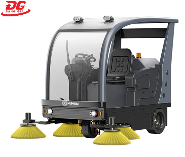 Xe quét rác ngồi lái Kumisai KMS-S9