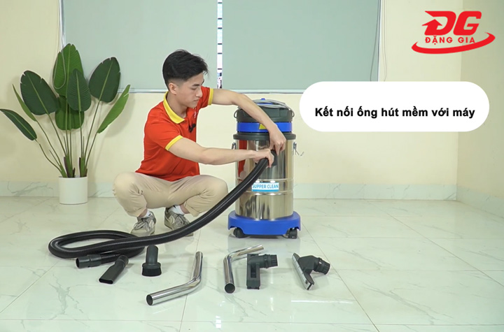 máy hút bụi công suất lớn Supper Clean