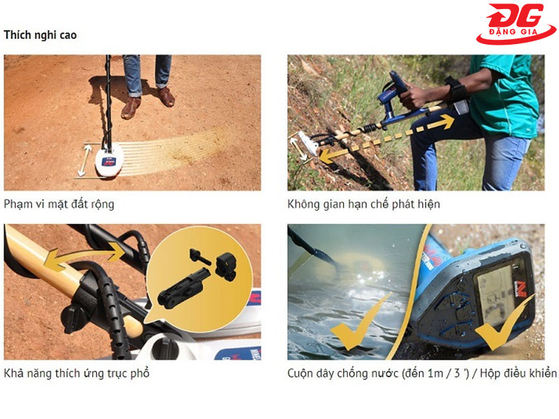 Những ưu điểm nổi bật của model máy dò vàng GOLD MONSTER 1000