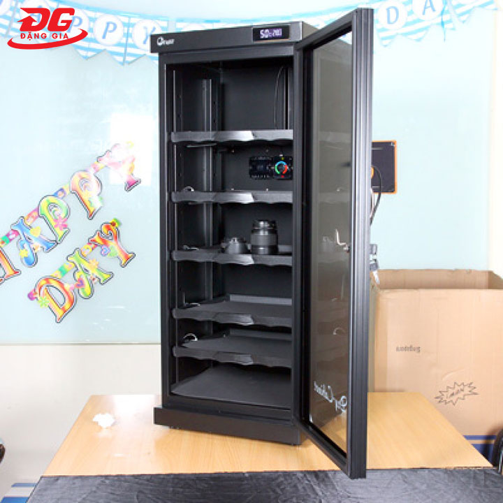 Tủ chống ẩm FujiE AD120 có dung tích chứa lớn