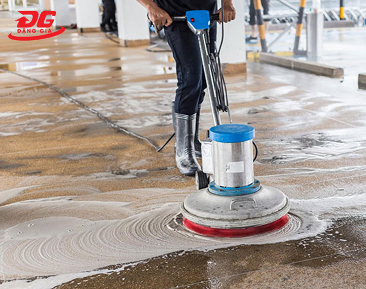 Máy đánh bóng sàn nhà đa chức năng, sử dụng trên nhiều mặt sàn
