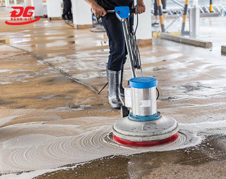 Máy đánh bóng sàn nhà đa chức năng, sử dụng trên nhiều mặt sàn