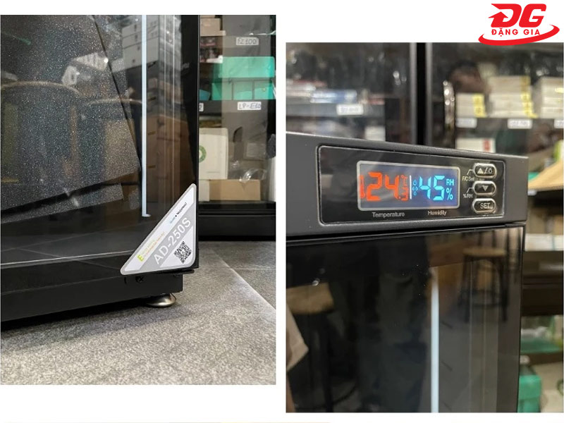 Tủ bảo quản máy ảnh Andbon AD-250S sở hữu thiết kế thời thượng