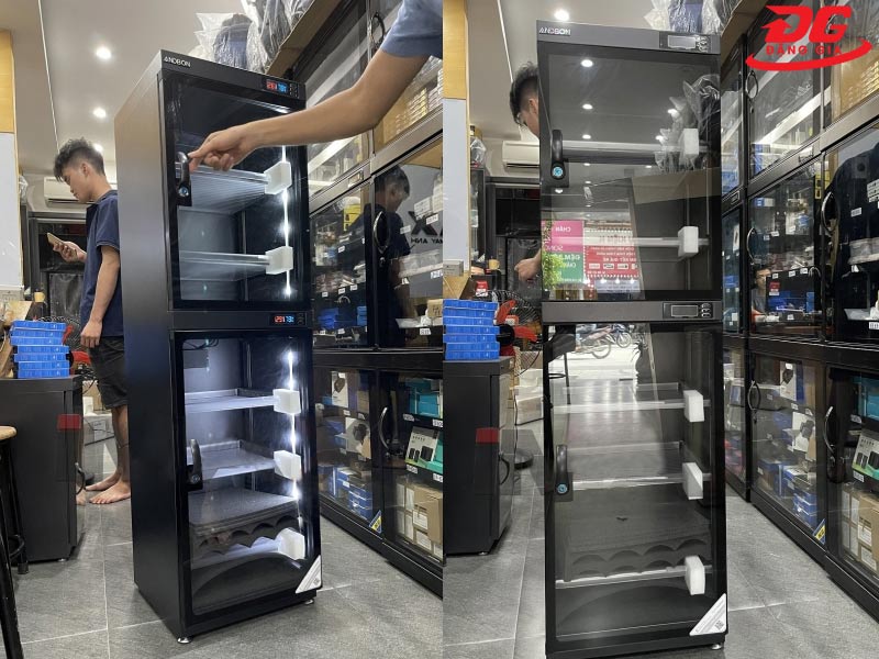 tủ bảo quản máy ảnh ANDBON AD-180S