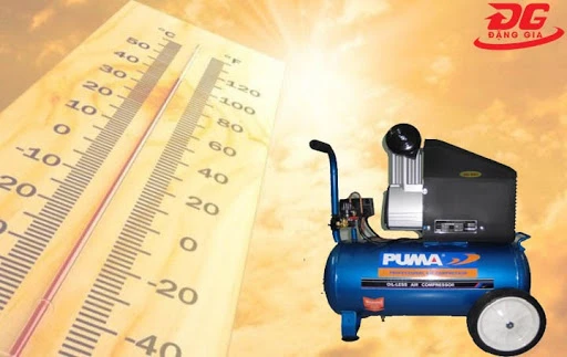 Không nên đặt máy tại các vị trí quá nóng