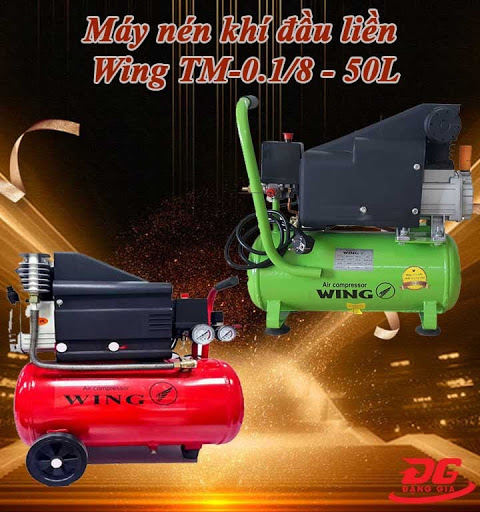 Máy nén khí đầu liền Wing TM-0.1/8-50L