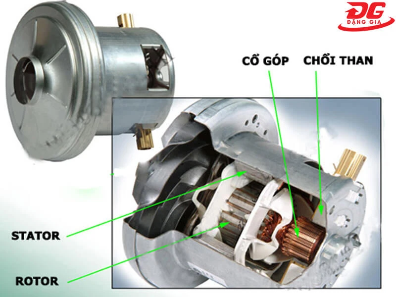 mô tơ máy hút bụi 1200w