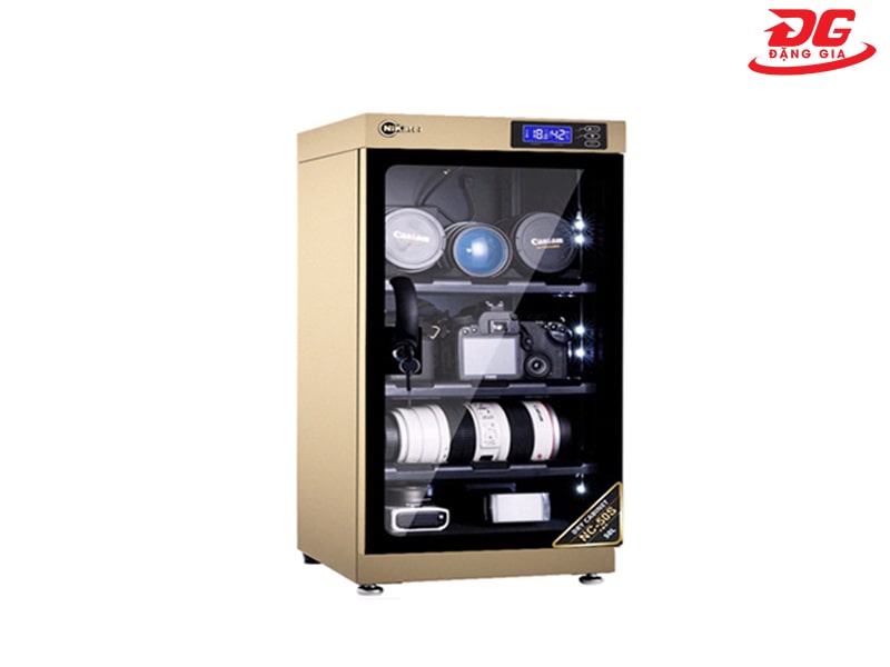 Tủ chống ẩm cho máy ảnh Nikatei NC-50S Gold Plus